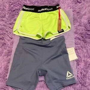Two new shorts for girls size 7 8